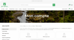 Compte client - Option ajoutée au site de La Kali CBD